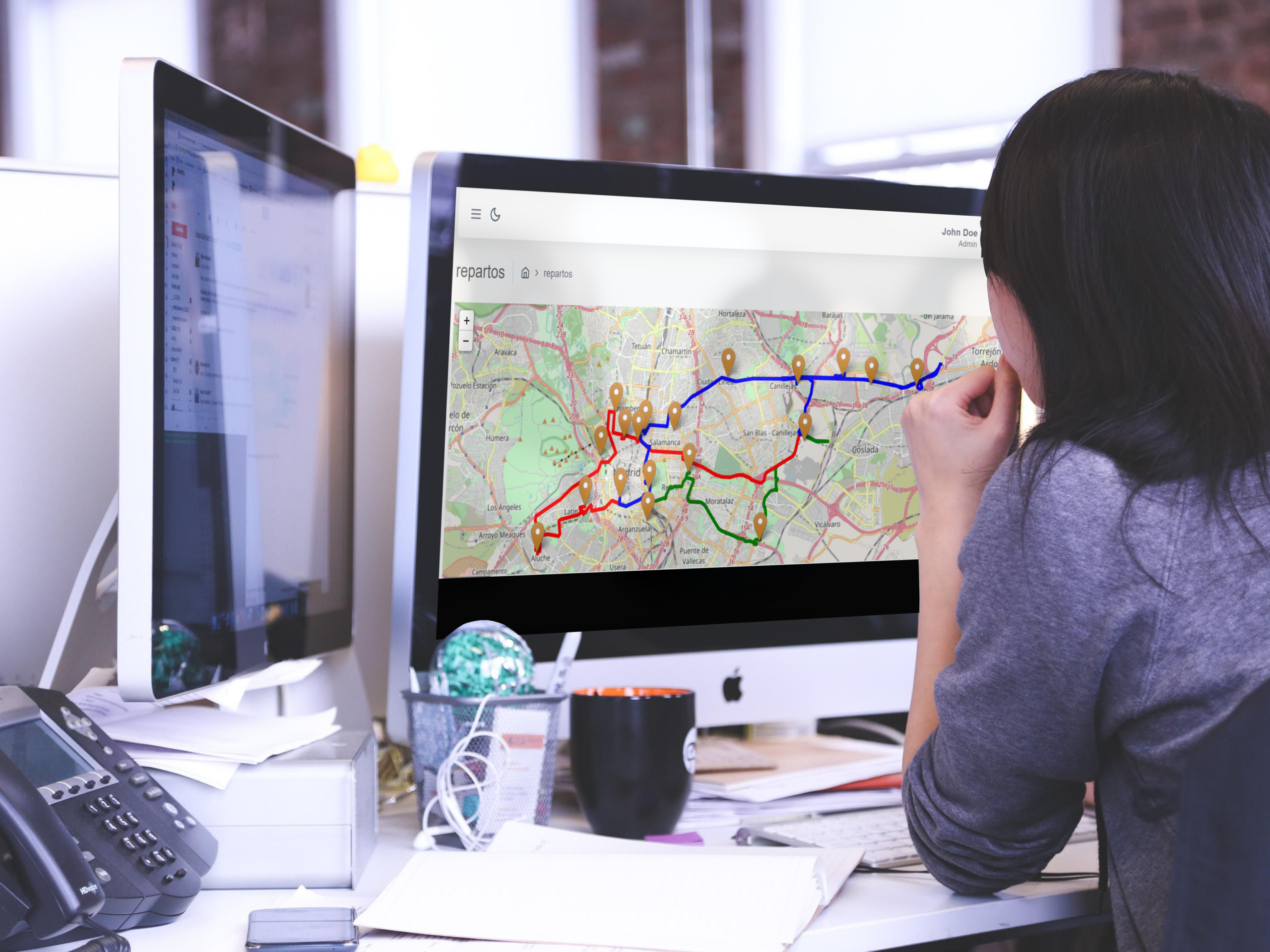 optimización de rutas