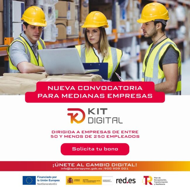 Kit digital medianas empresas de más de 50 empleados